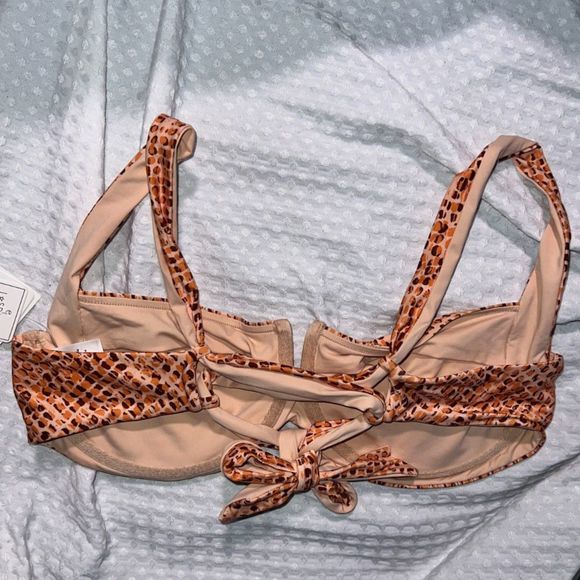 NWT L*Space Camellia Bikini Top Wild Bunch DD Cup - Picture 9 of 11